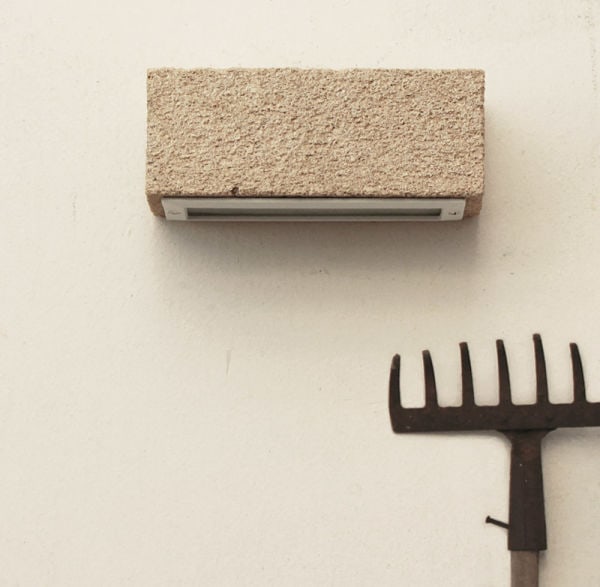 Applique Country in carparo per esterno